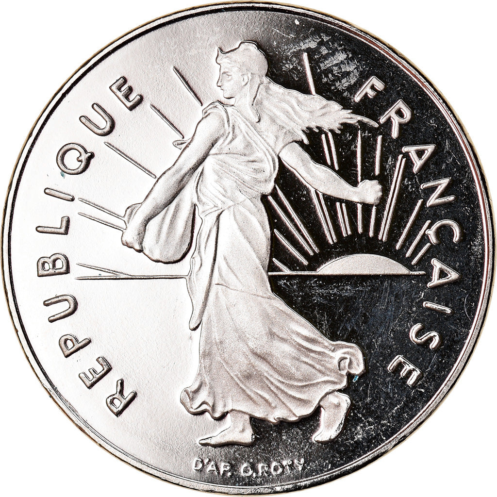 Munten, Frankrijk, Semeuse, Franc, 1998, Paris, Proof, FDC, Nickel, KM:925.1