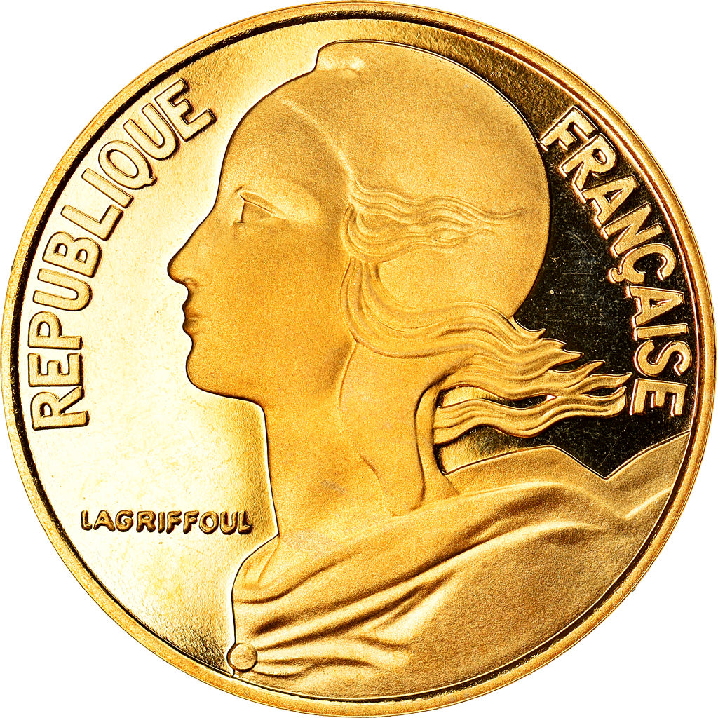 Moneda, Francia, Marianne, 20 Centimes, 1992, Paris, Proof, FDC, Aluminio -
