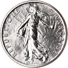 Coin, France, Semeuse, 1/2 Franc, 1990, Paris, MS(65-70), Nickel, KM:931.1
