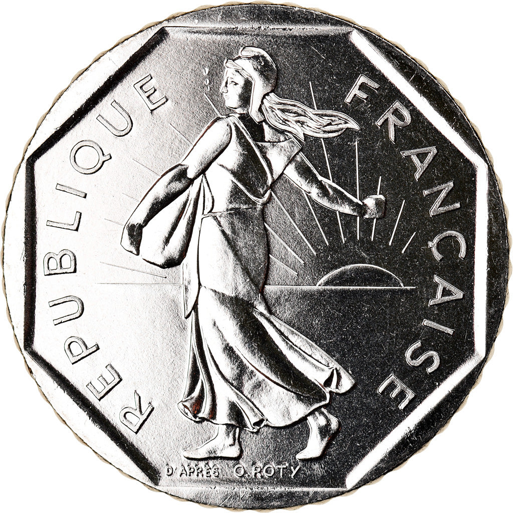 Monnaie, France, Semeuse, 2 Francs, 1990, Paris, FDC, Nickel, Gadoury:547