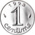 Moeda, França, Épi, Centime, 1993, Paris, Proof, MS(65-70), Aço Inoxidável