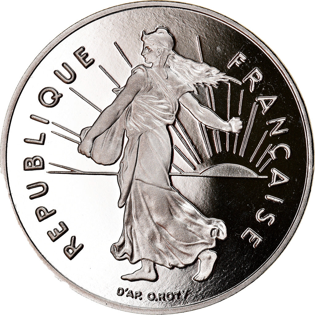 Moneta, Francia, Semeuse, Franc, 1993, Paris, Proof, FDC, Nichel, KM:925.1