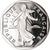 Moeda, França, Semeuse, 2 Francs, 1993, Paris, Proof, MS(65-70), Níquel