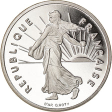 Coin, France, Semeuse, 1/2 Franc, 2000, Paris, Proof, MS(65-70), Nickel