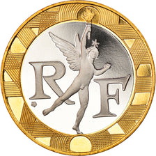 Monnaie, France, Génie, 10 Francs, 1994, Paris, Proof, FDC, Bi-Metallic