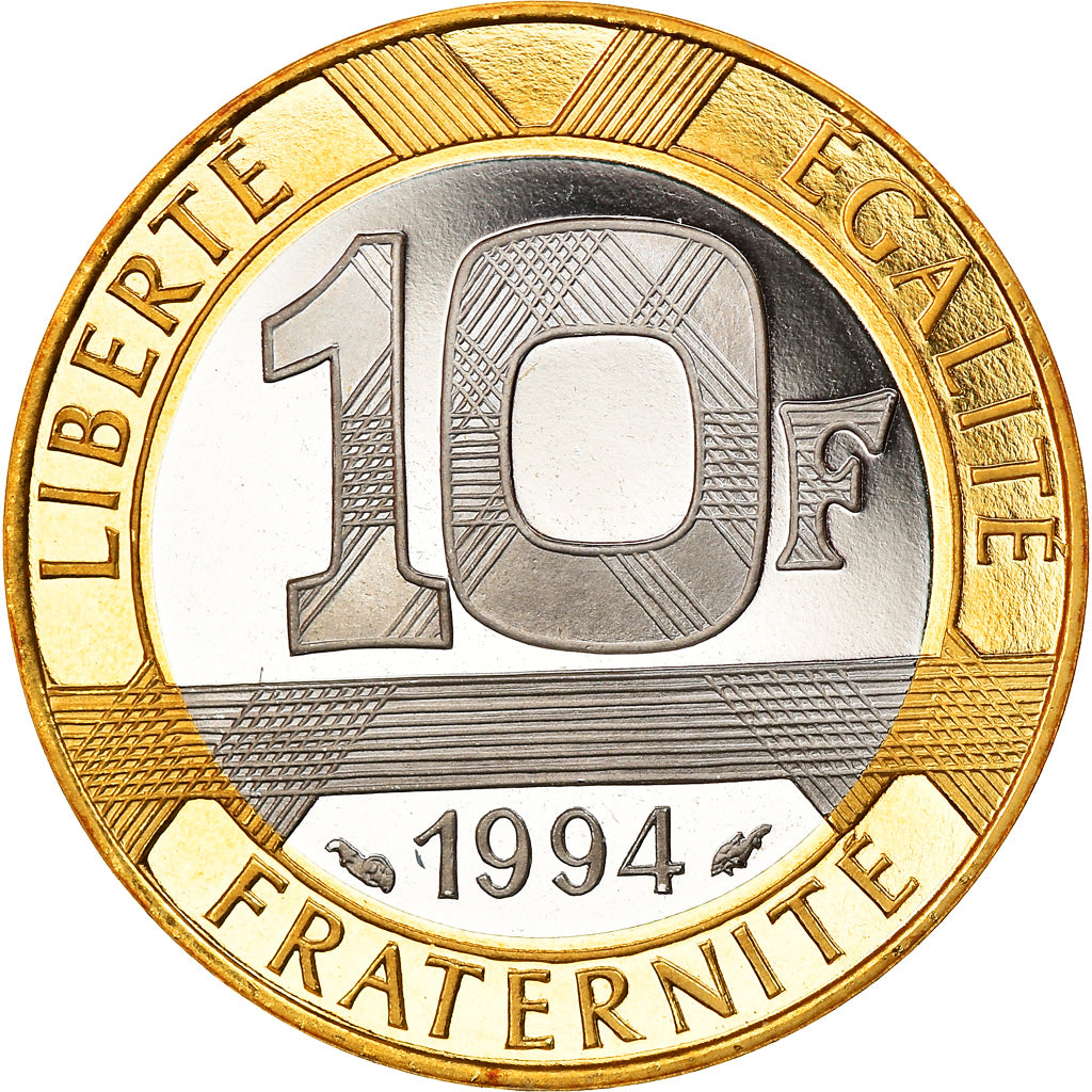 Monnaie, France, Génie, 10 Francs, 1994, Paris, Proof, FDC, Bi-Metallic