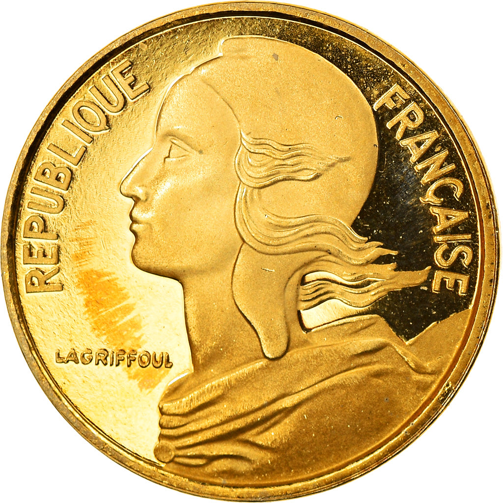 Coin, France, Marianne, 5 Centimes, 1996, Paris, Proof, MS(65-70)