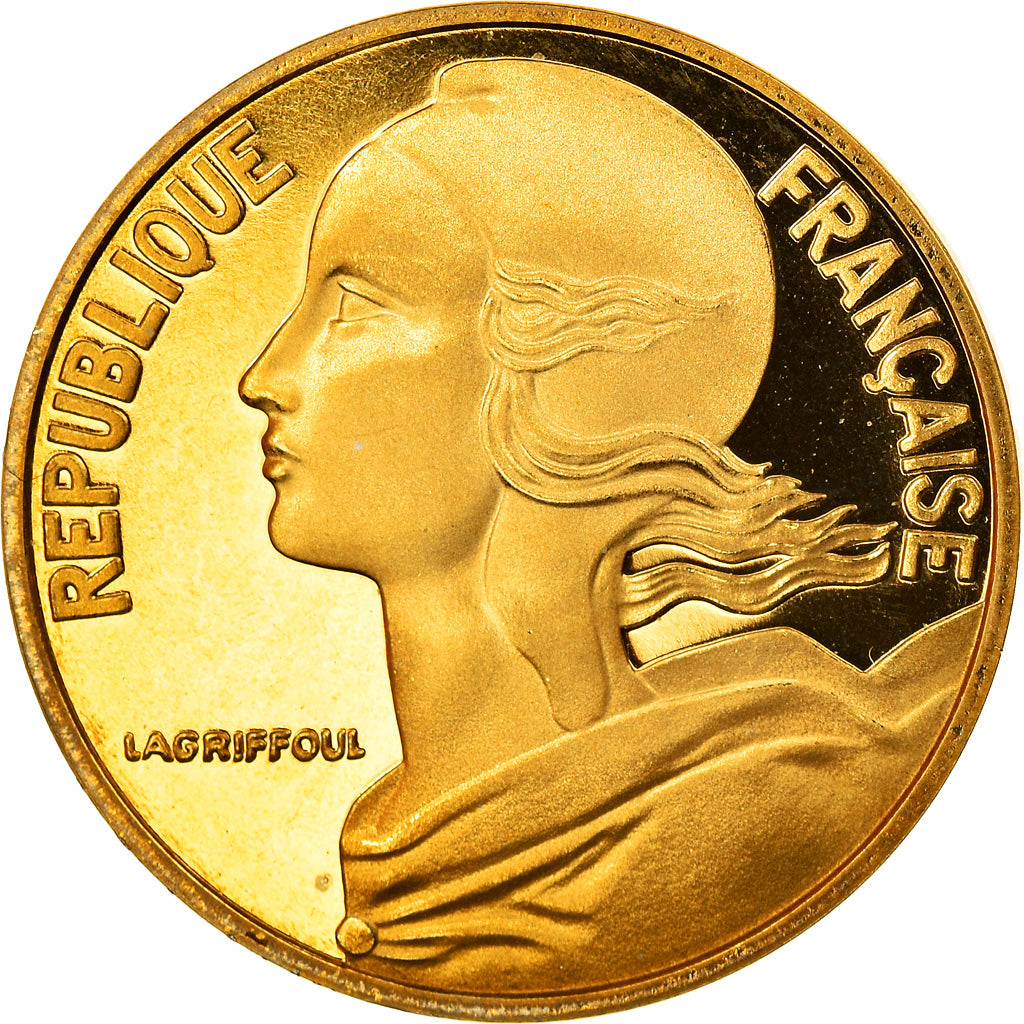 Münze, Frankreich, Marianne, 10 Centimes, 1996, Paris, Proof, STGL