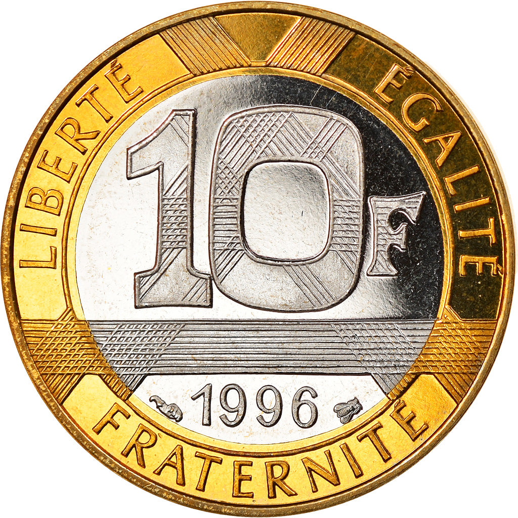 Münze, Frankreich, Génie, 10 Francs, 1996, Paris, Proof, STGL, Bi-Metallic