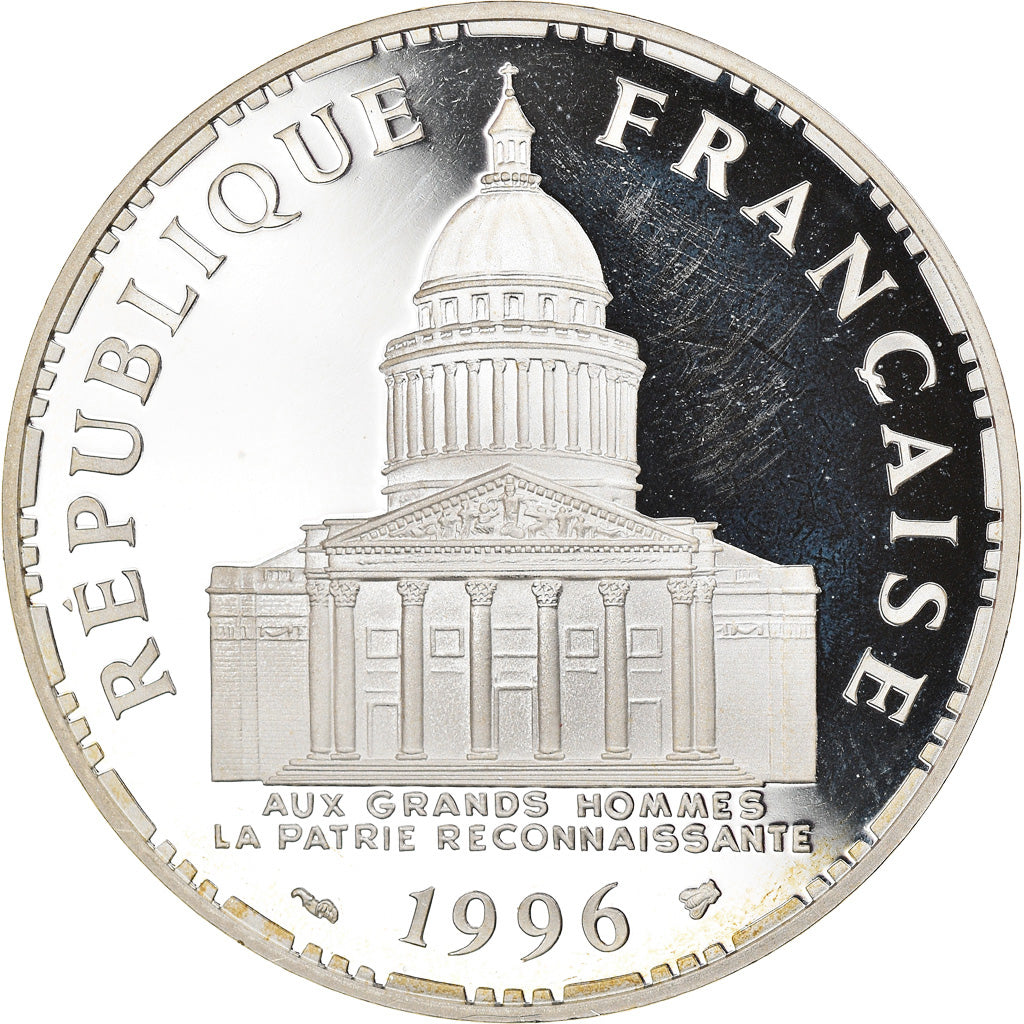 Coin, France, Panthéon, 100 Francs, 1996, Paris, Proof, MS(65-70), Silver