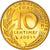 Munten, Frankrijk, Marianne, 10 Centimes, 2001, Paris, Proof, FDC
