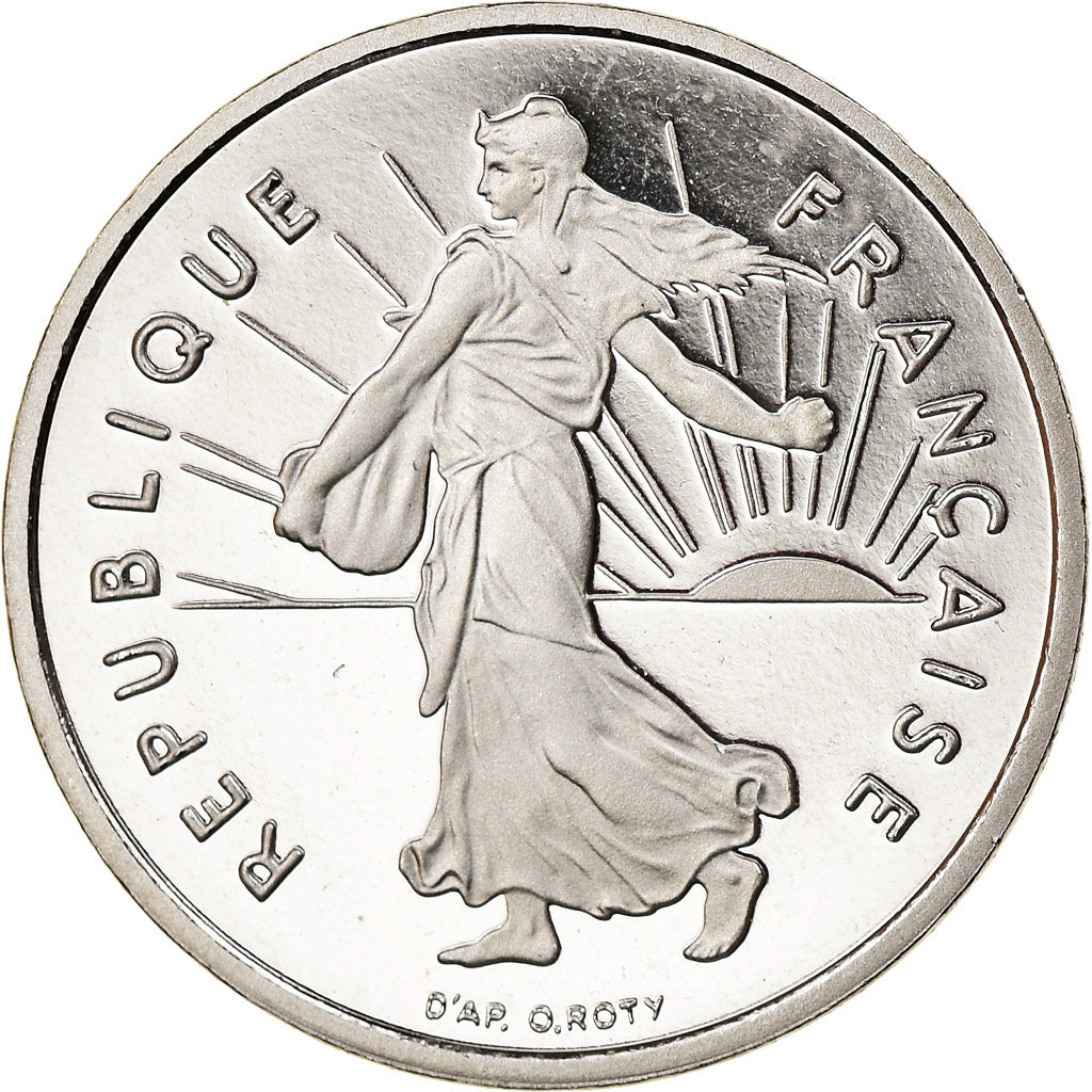 Monnaie, France, Semeuse, 1/2 Franc, 2001, Paris, Proof, FDC, Nickel