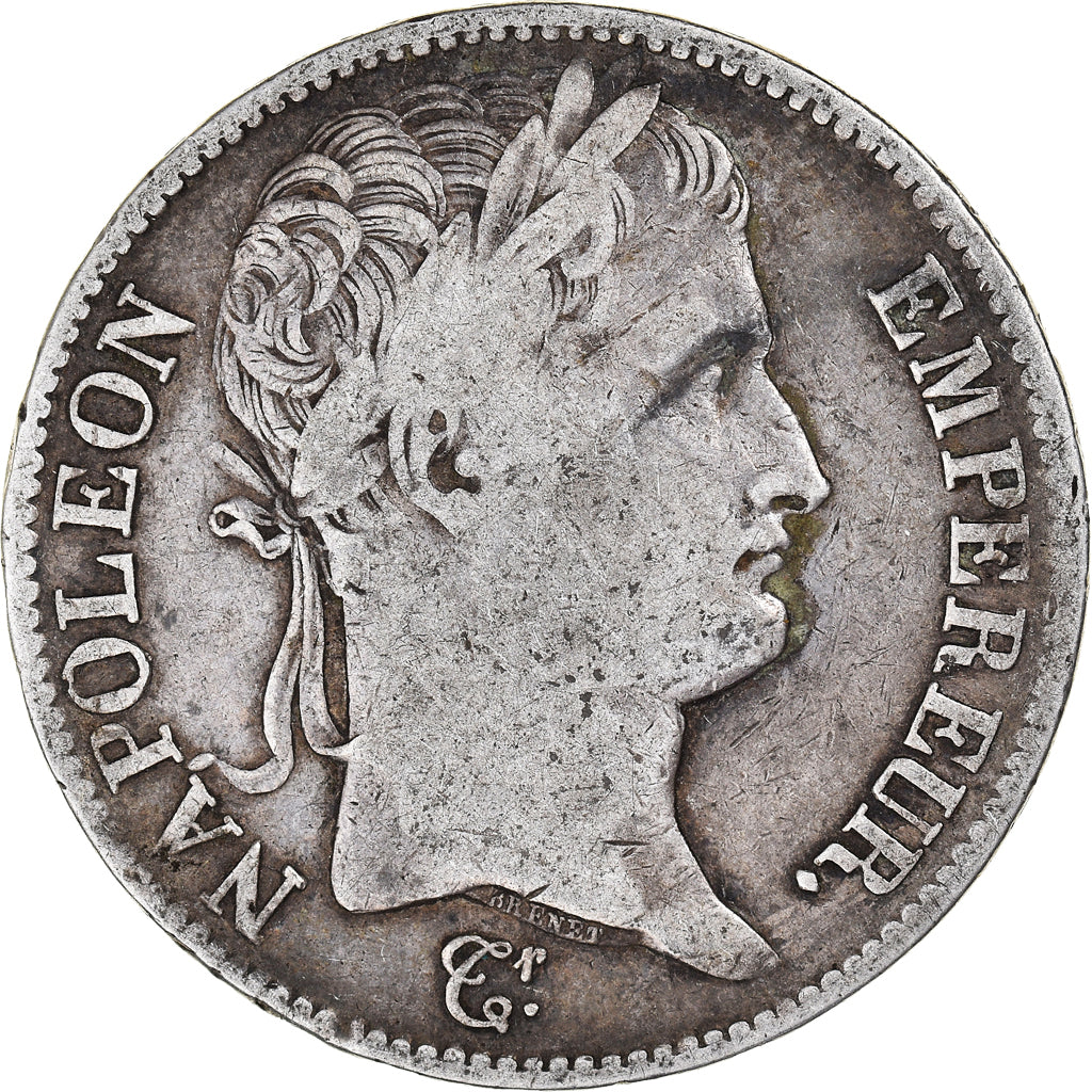 Coin, France, Napoléon I, 5 Francs, 1808, Lille, VF(20-25), Silver, KM:686.14