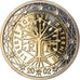 France, 2 Euro, 2002, Paris, Proof, MS(65-70), Bi-Metallic, Gadoury:8., KM:1289