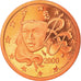 Frankrijk, 5 Euro Cent, 2000, Paris, Proof, FDC, Copper Plated Steel, Gadoury:3