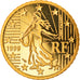 France, 50 Euro Cent, 1999, Paris, Proof, MS(65-70), Brass, Gadoury:6., KM:1287