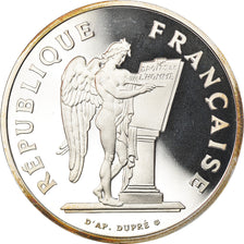 Moneda, Francia, Droits de l'Homme, 100 Francs, 1989, Paris, Proof, FDC, Plata