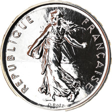 Coin, France, Semeuse, 5 Francs, 2001, Paris, BU, MS(65-70), Silver, Gadoury:771