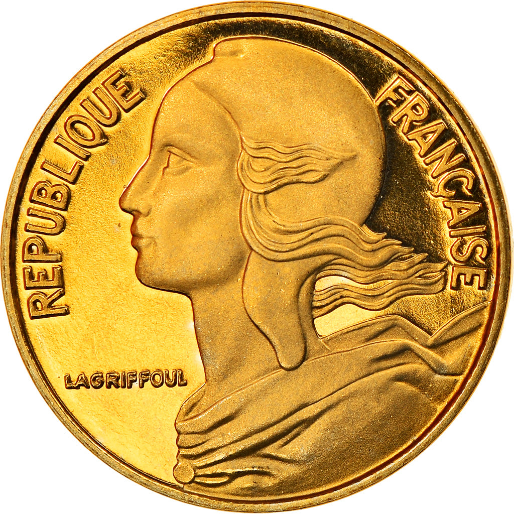 Coin, France, Marianne, 5 Centimes, 1991, Paris, Proof, MS(65-70)