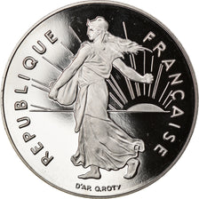 Coin, France, Semeuse, Franc, 1991, Paris, Proof, MS(65-70), Nickel, KM:925.1