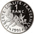 Moneda, Francia, Semeuse, Franc, 1991, Paris, Proof, FDC, Níquel, KM:925.1