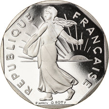 Coin, France, Semeuse, 2 Francs, 1991, Paris, Proof, MS(65-70), Nickel