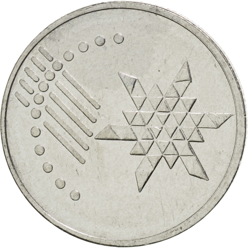 MALAYSIA, 10 Sen, 2012, KM #202, MS(63), Stainless Steel, 18.8, 2.98