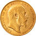 Moneta, Gran Bretagna, Edward VII, Sovereign, 1905, BB+, Oro, KM:805