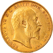 Moeda, Austrália, Edward VII, Sovereign, 1902, Perth, AU(50-53), Dourado, KM:15