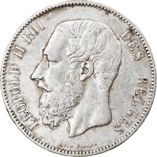 Coin, Belgium, Leopold II, 5 Francs, 5 Frank, 1870, VF(30-35), Silver, KM:24