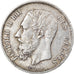 Münze, Belgien, Leopold II, 5 Francs, 5 Frank, 1873, S+, Silber, KM:24