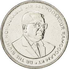 MAURITIUS, Rupee, 2009, KM #55, MS(63), Copper-Nickel, 26.6, 7.44