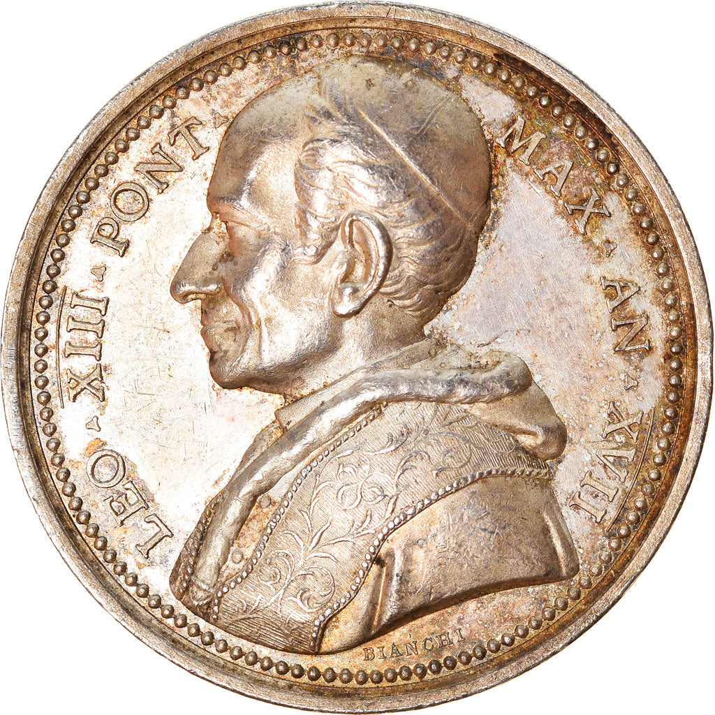 Vatican, Medal, Léon XIII,  Per l'Enciclica Ad Extremas Orientis oras