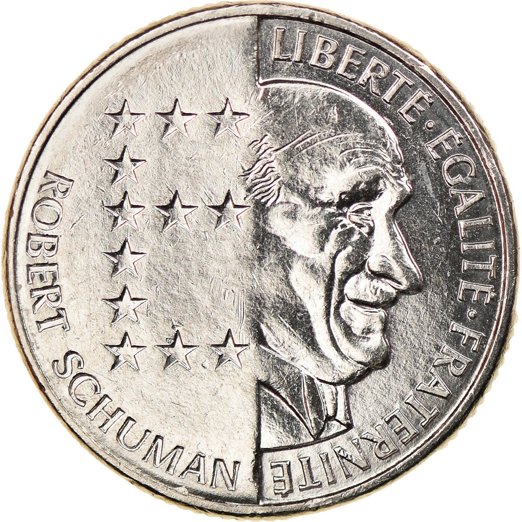 Moneta, Francia, Schumann, 10 Francs, 1986, SPL-, Nichel, KM:958, Gadoury:825