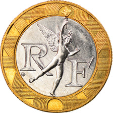Moneda, Francia, Génie, 10 Francs, 1991, Paris, EBC, Bimetálico, KM:964.1