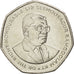 MAURITIUS, 10 Rupees, 2000, KM #61, MS(63), Copper-Nickel, 28, 10.11