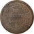 Moneta, Francia, Dupré, Decime, 1798, Paris, MB, Bronzo, KM:644.1, Gadoury:187a