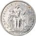 Coin, French Polynesia, 2 Francs, 1988, Paris, AU(55-58), Aluminum, KM:10