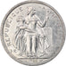 Moneta, Polinezja Francuska, 2 Francs, 1986, Paris, AU(55-58), Aluminium, KM:10