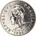 Coin, French Polynesia, 20 Francs, 1996, Paris, MS(60-62), Nickel, KM:9