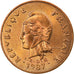 Münze, French Polynesia, 100 Francs, 1987, Paris, VZ+, Nickel-Bronze, KM:14