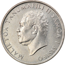 Coin, Samoa, 20 Sene, 1967, AU(55-58), Copper-nickel, KM:5