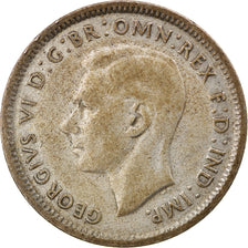 Coin, Australia, George VI, Shilling, 1948, Melbourne, EF(40-45), Silver, KM:39a
