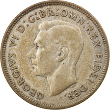 Coin, Australia, George VI, Florin, 1952, Melbourne, EF(40-45), Silver, KM:48