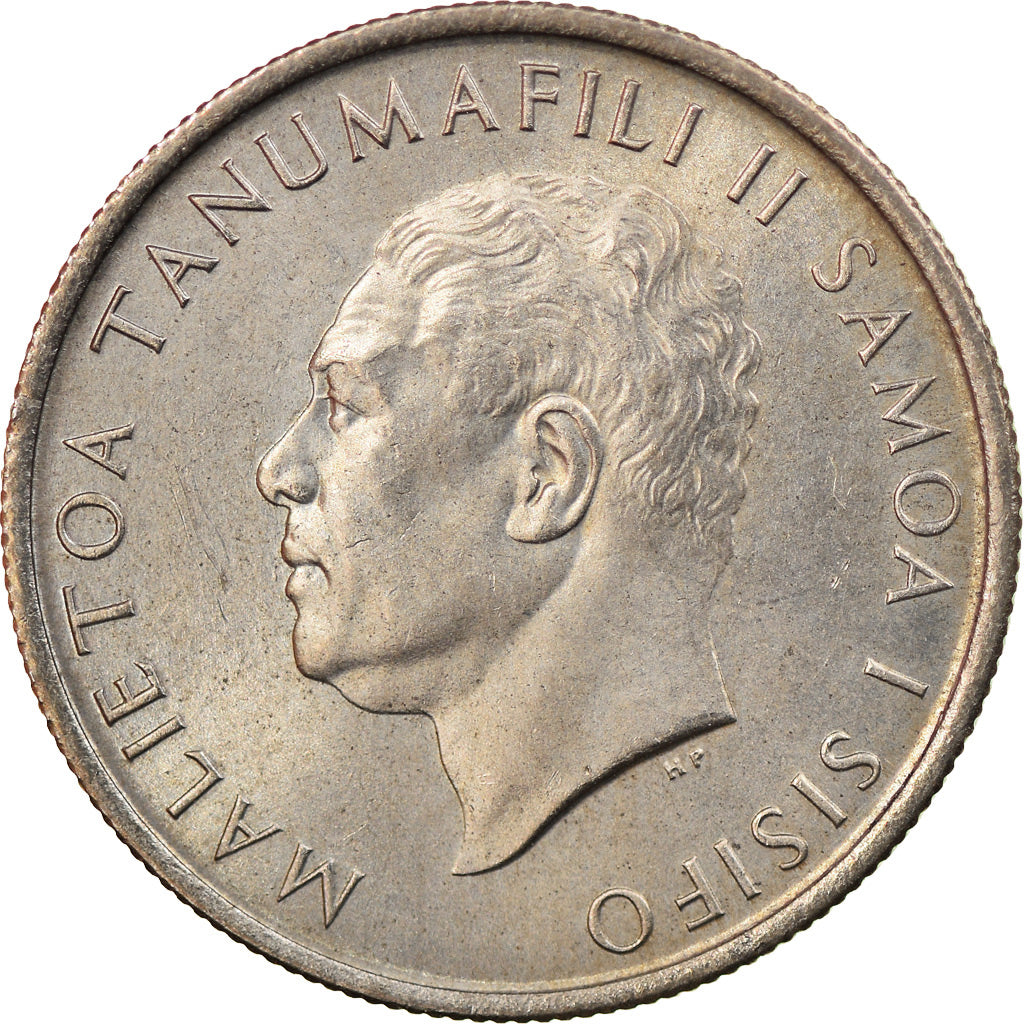 Moneda, Samoa, 5 Sene, 1967, EBC, Cobre - níquel, KM:3