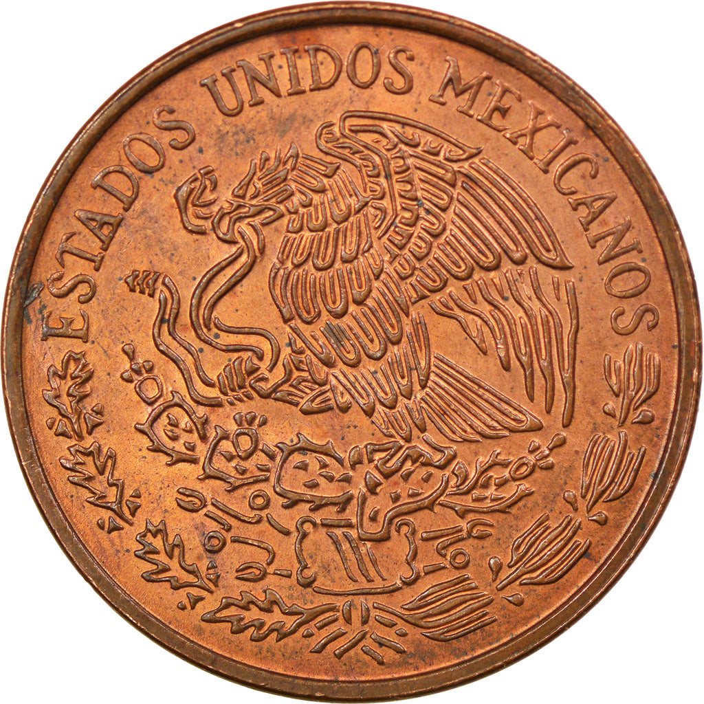 Coin, Mexico, 20 Centavos, 1974, Mexico City, AU(55-58), Bronze, KM:441