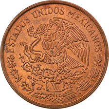 Moneta, Mexico, 20 Centavos, 1974, Mexico City, AU(55-58), Bronze, KM:441