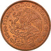 Moneta, Mexico, 20 Centavos, 1974, Mexico City, AU(55-58), Bronze, KM:441