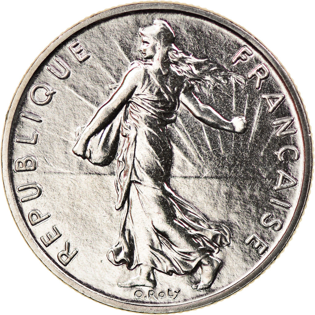 Moneda, Francia, Semeuse, 1/2 Franc, 1989, Paris, FDC, Níquel, KM:931.1