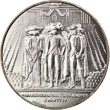 Coin, France, États généraux, Franc, 1989, MS(65-70), Nickel, KM:967